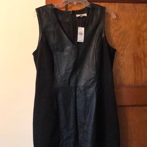 Banana Republic Leather Dress